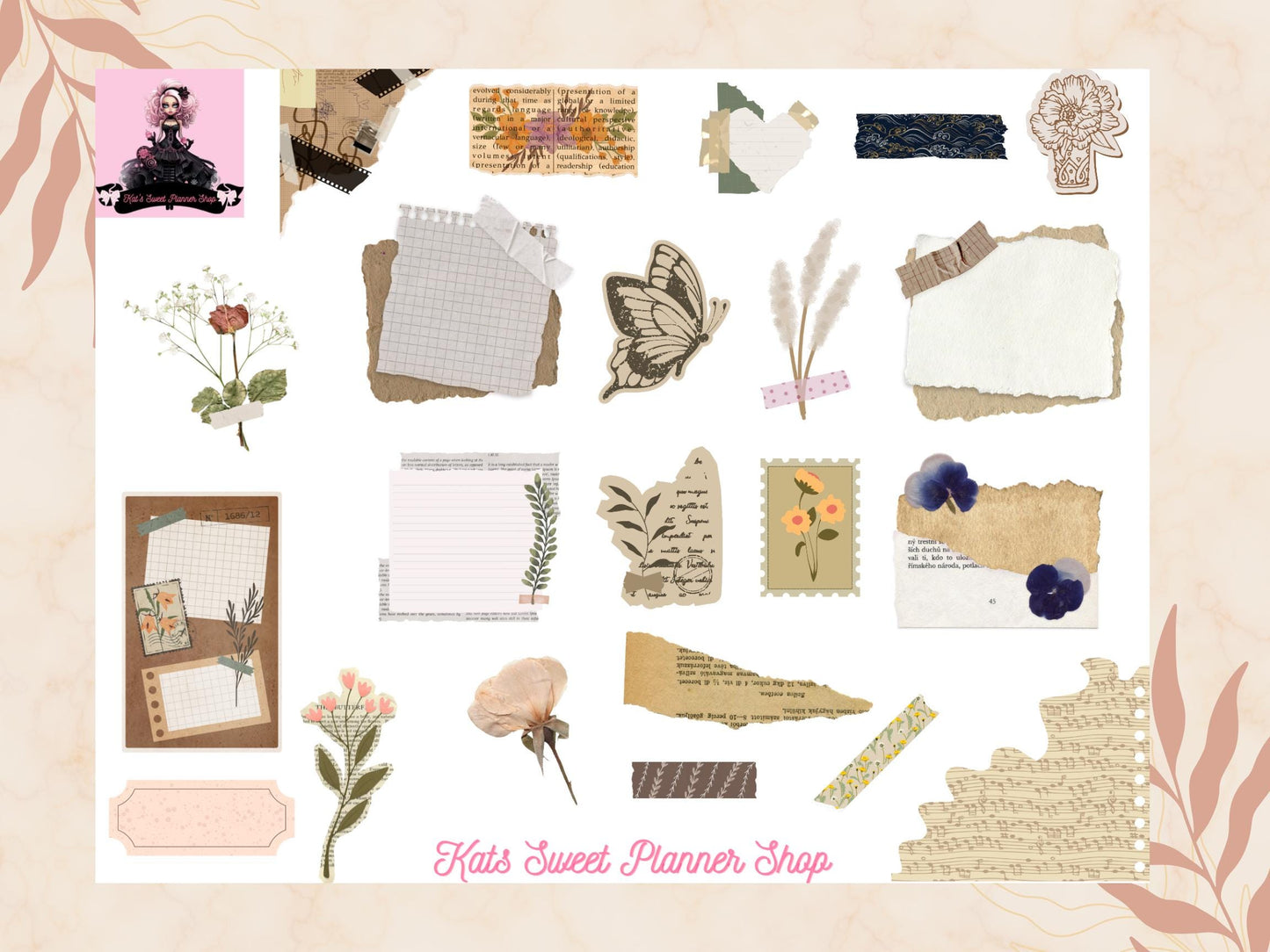Journaling Sticker Page
