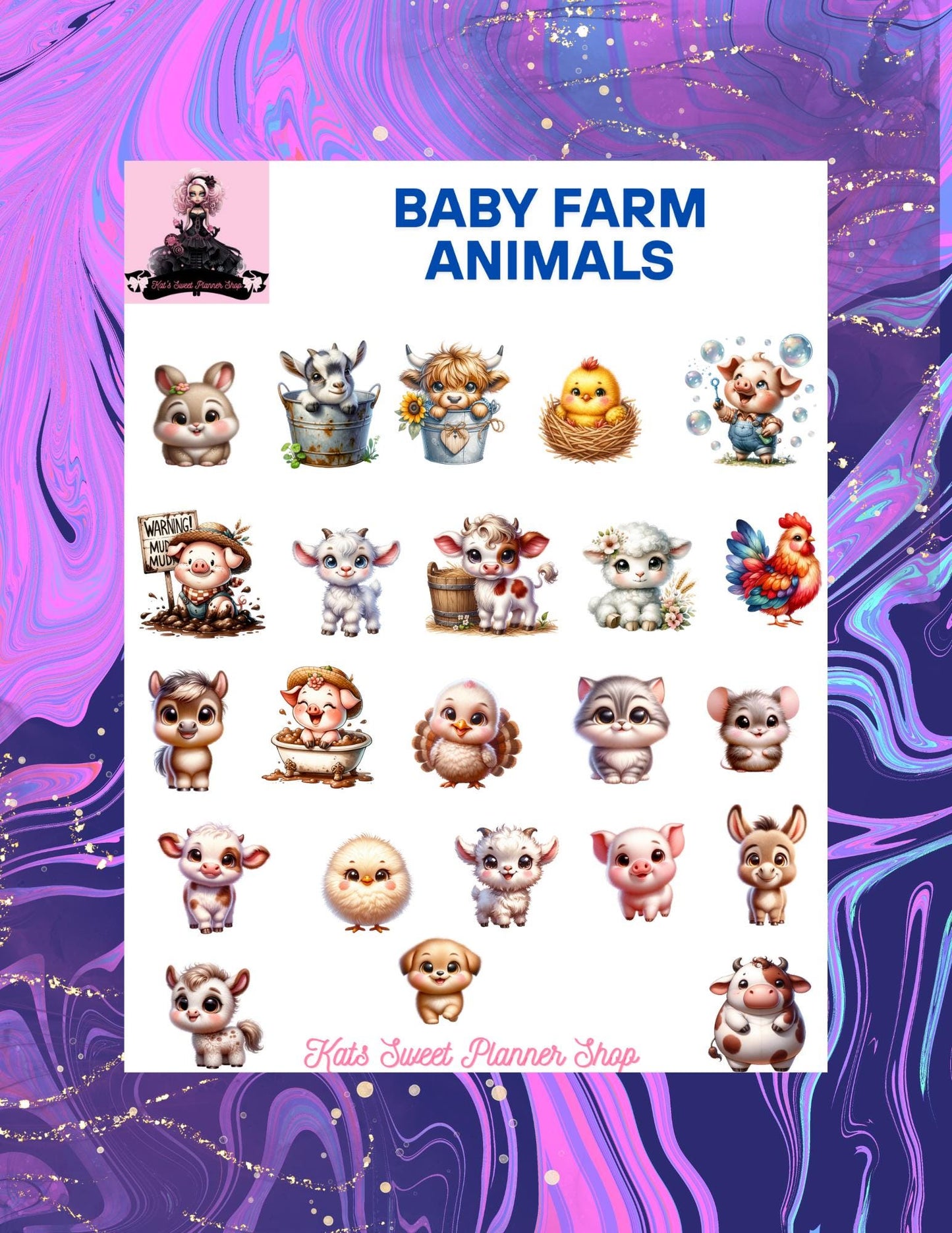 Baby Farm Animals