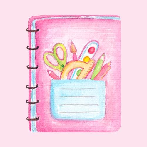 Journal Die Cut Sticker
