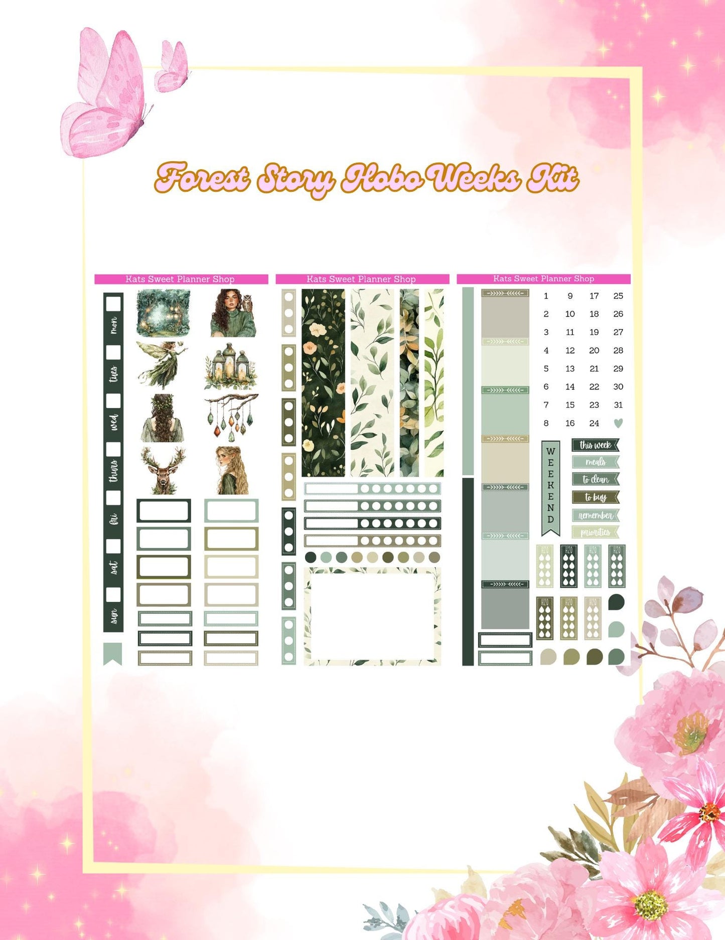 Forest Story Hobo Weeks Kit