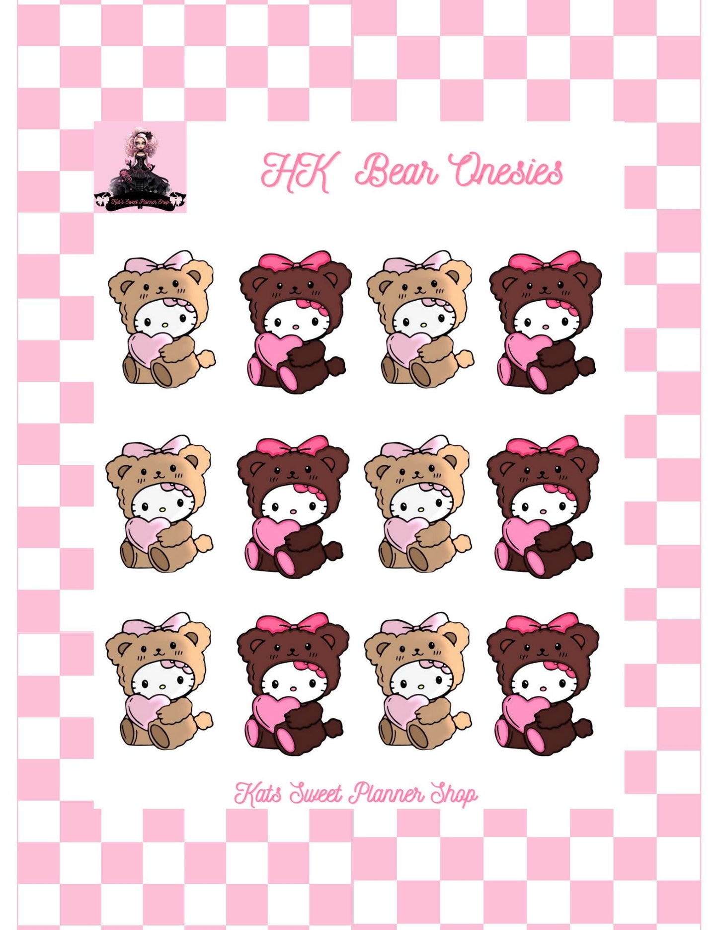 HK Bear Onesies