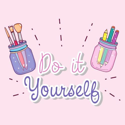 Do it yourself Die Cut Sticker