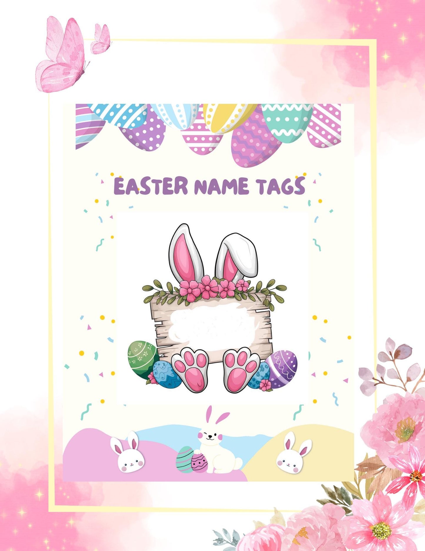 Easter Name Tags