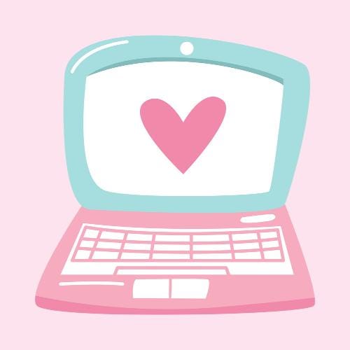 Laptop Die Cut Sticker