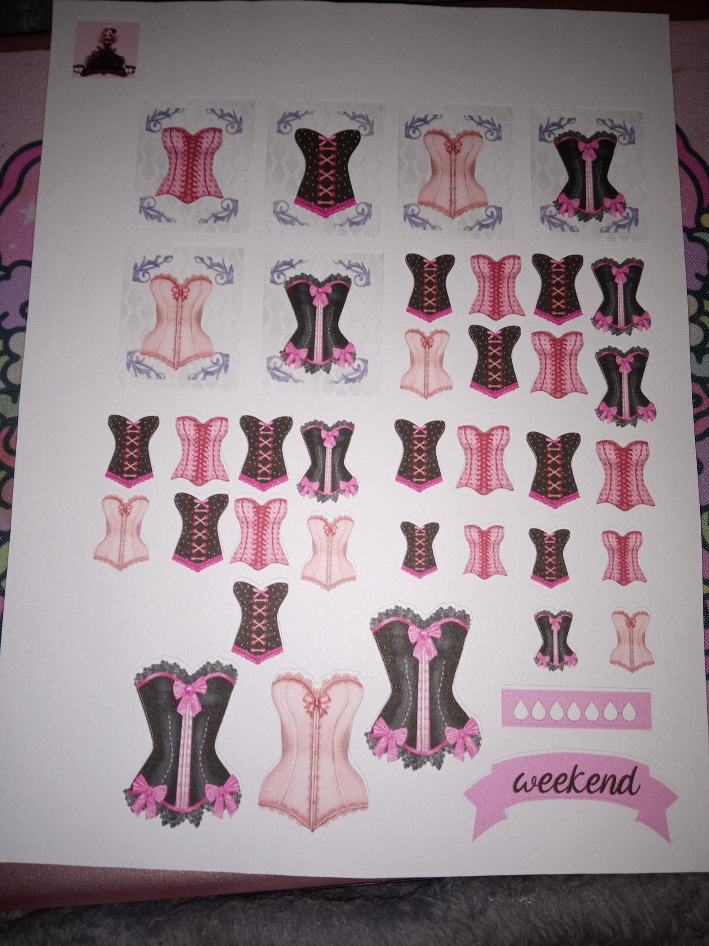 Breast Cancer Awareness Sticker Sheet