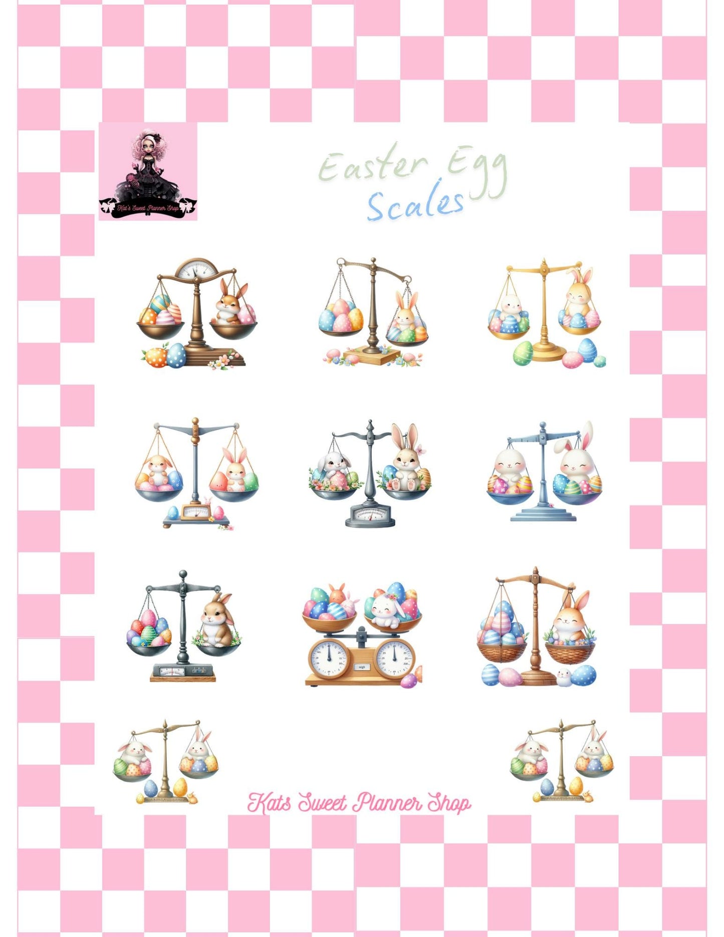 Easter Egg Scales