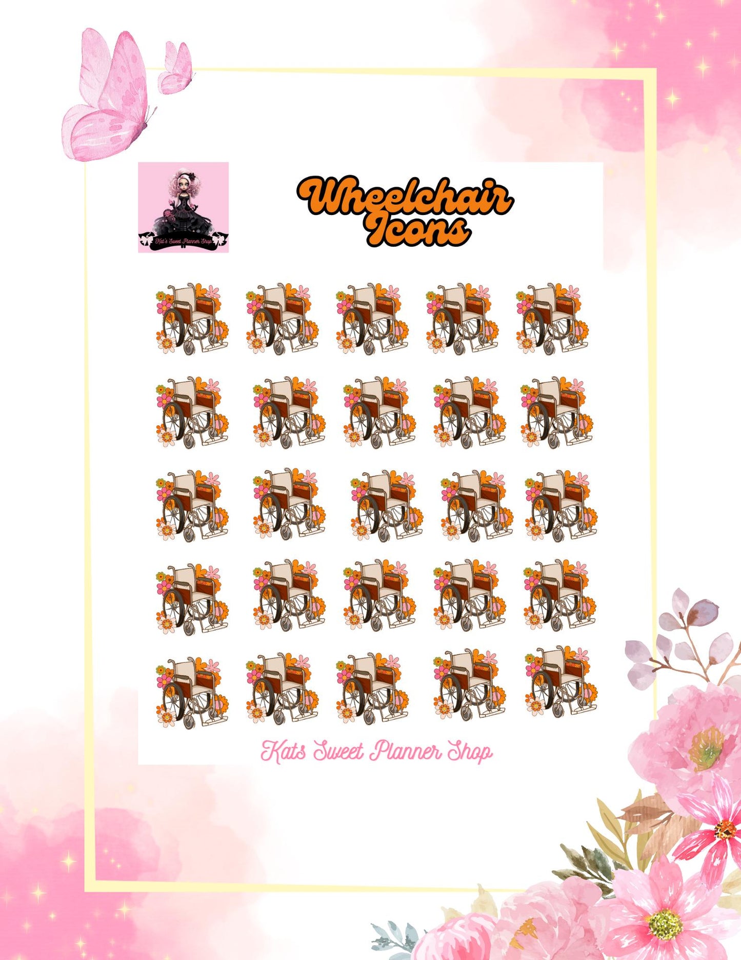 Wheelchair Icons