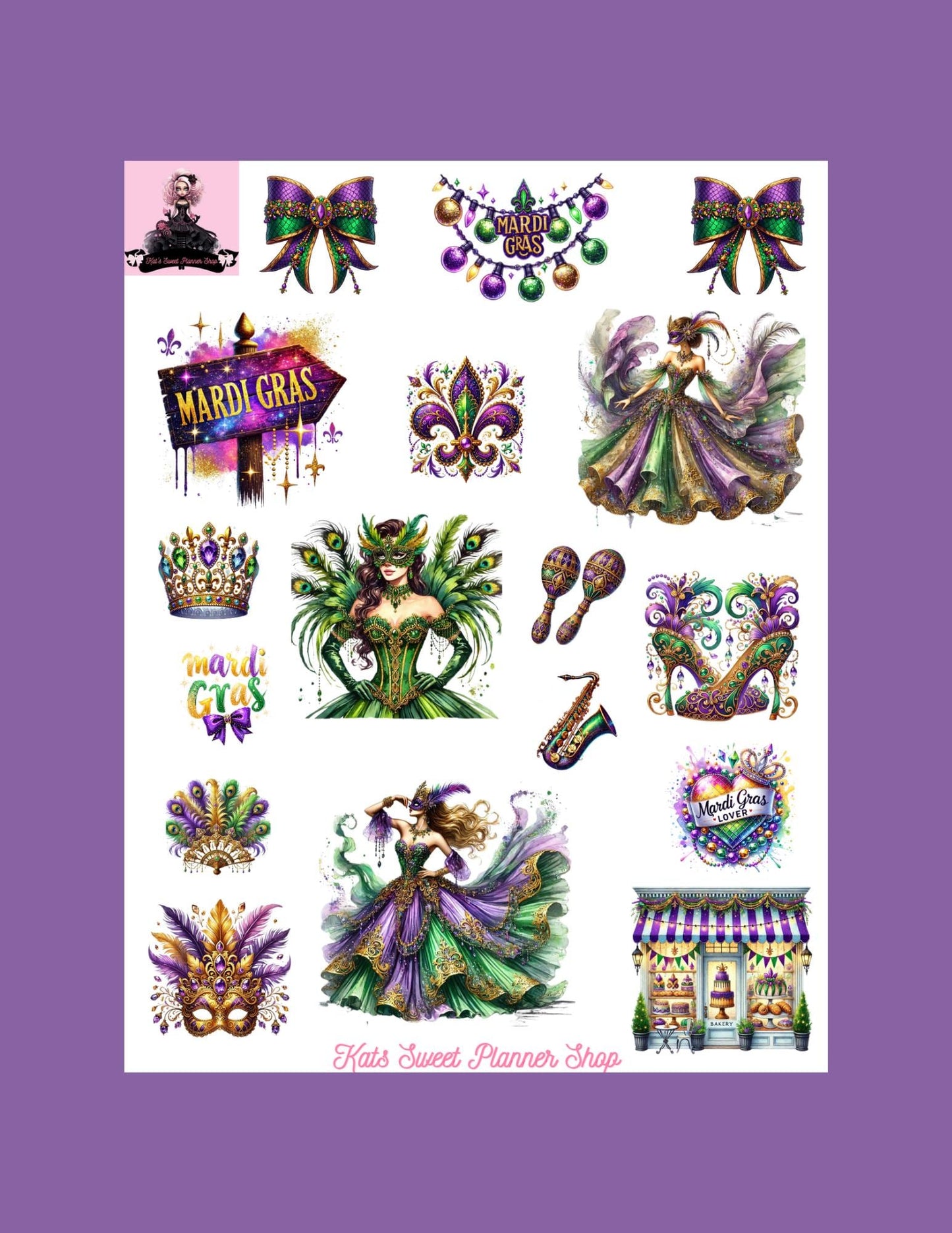 Mardi Gras Deco