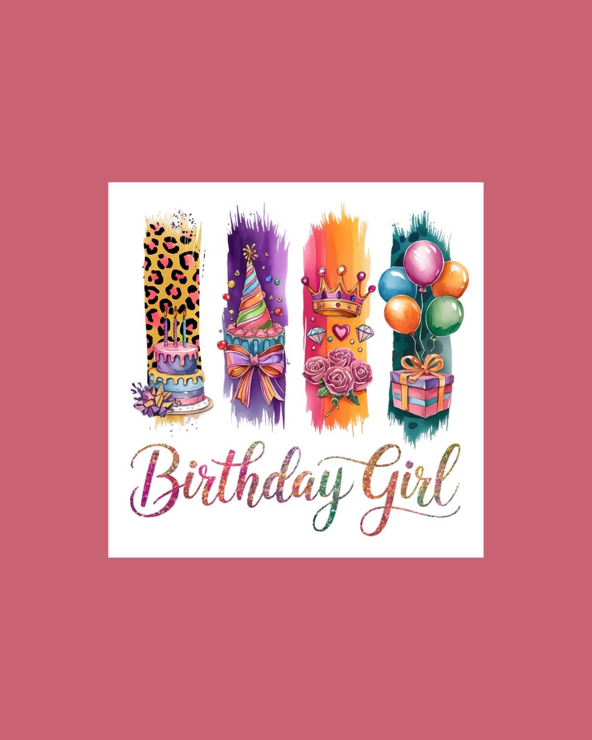 Birthday Girl Die Cut