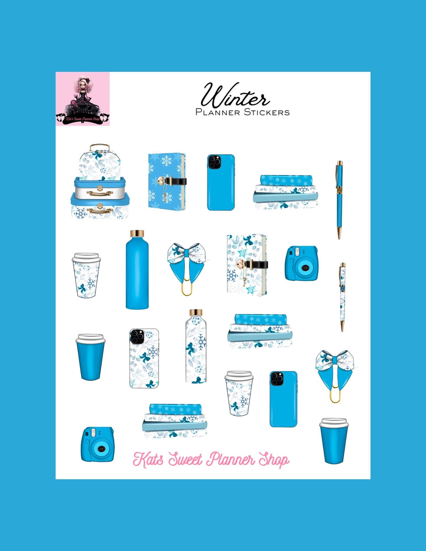 Winter Planner Stickers