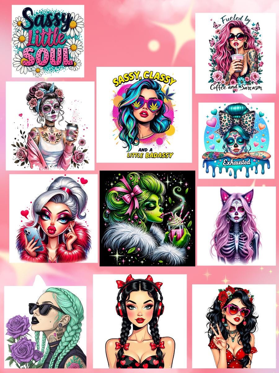 Girls 2 Die Cuts