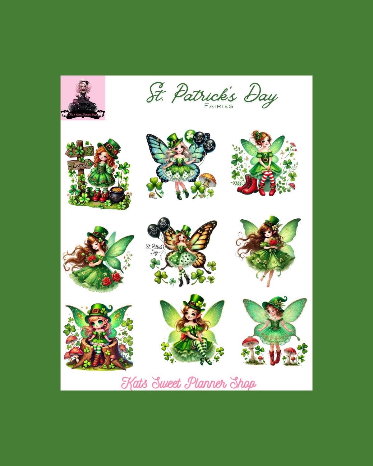 St Patricks Day Fairies