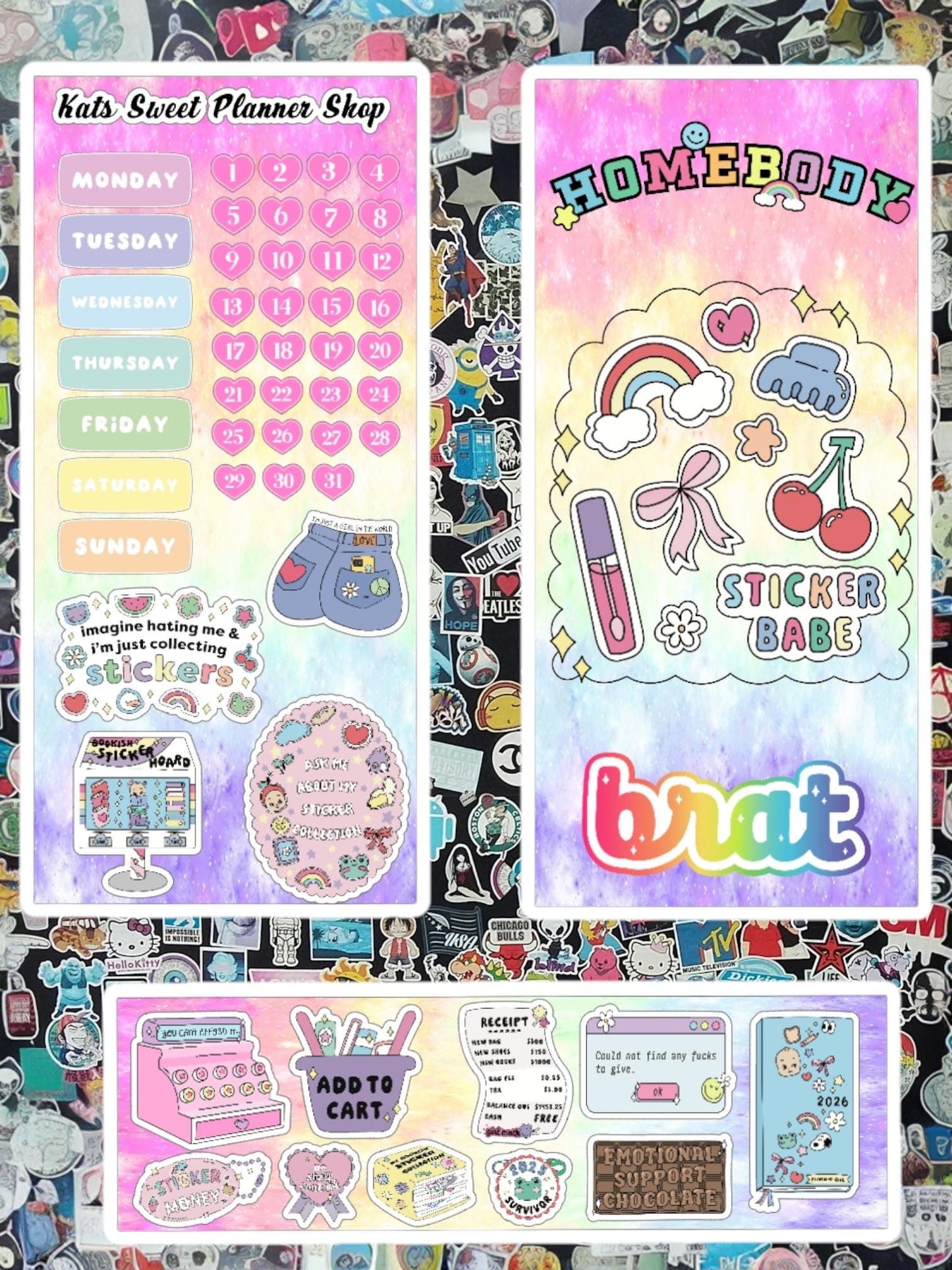 Sticker Babe Sticker Kit