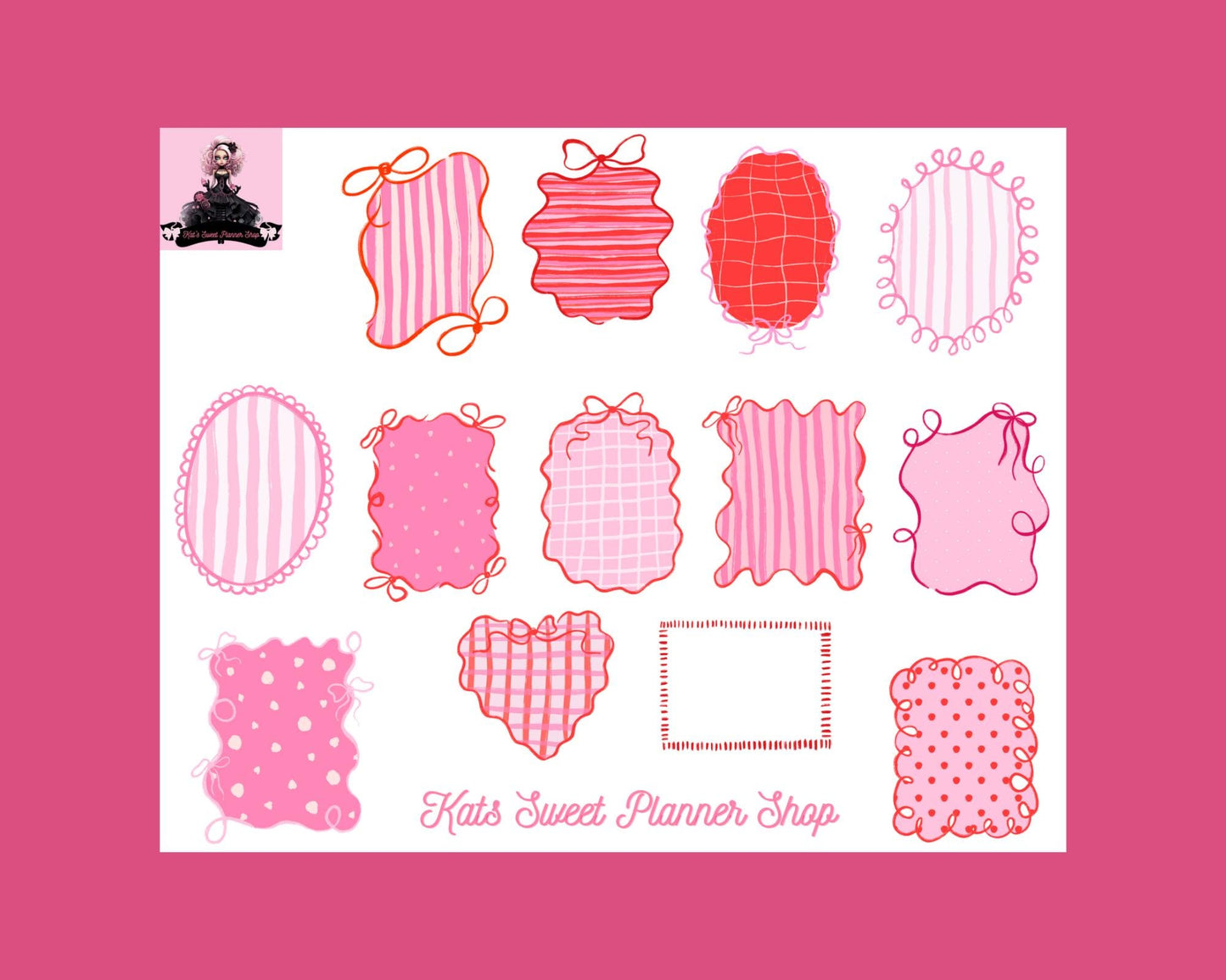 Valentine Frames Boxes