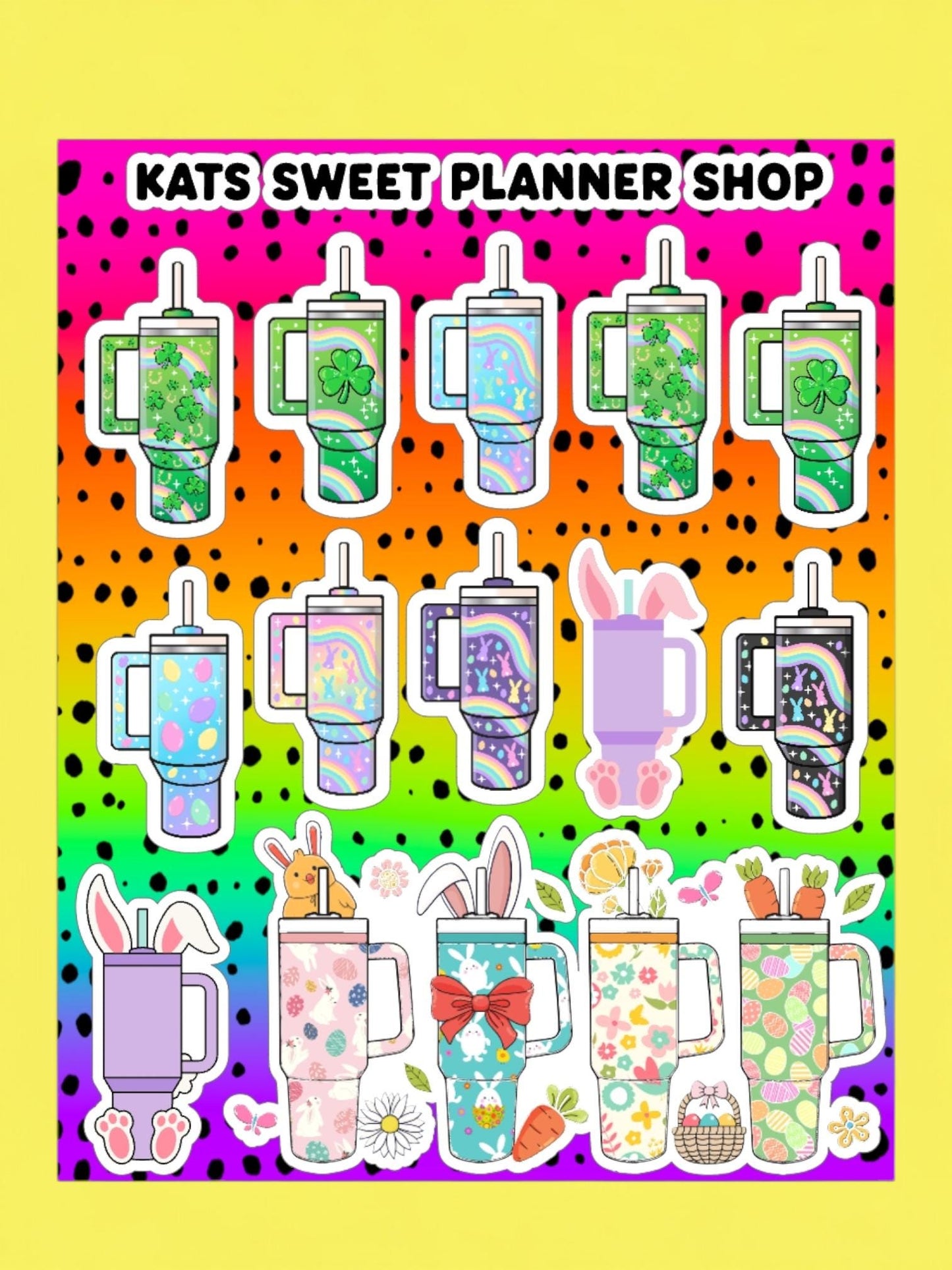St Patricks Day/ Easter Tumbler Sampler