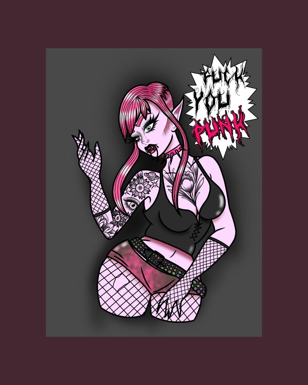 Punk Die Cut