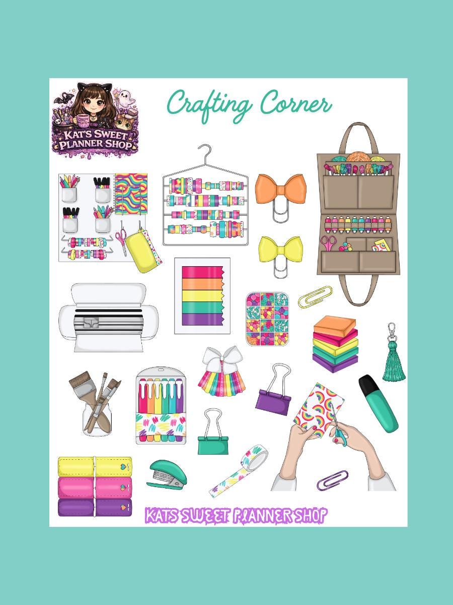 Crafting Corner Sticker Sheet
