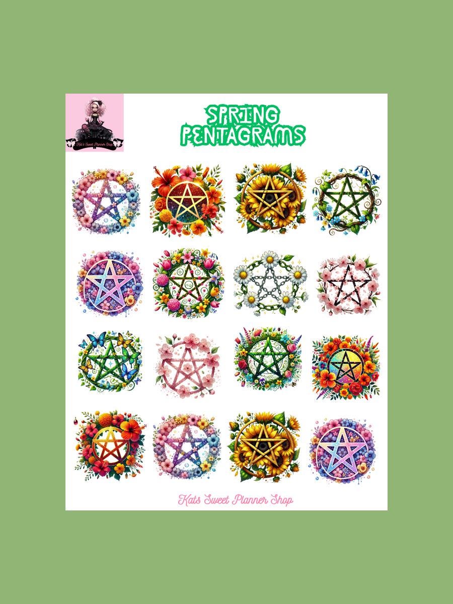 Spring Pentagrams