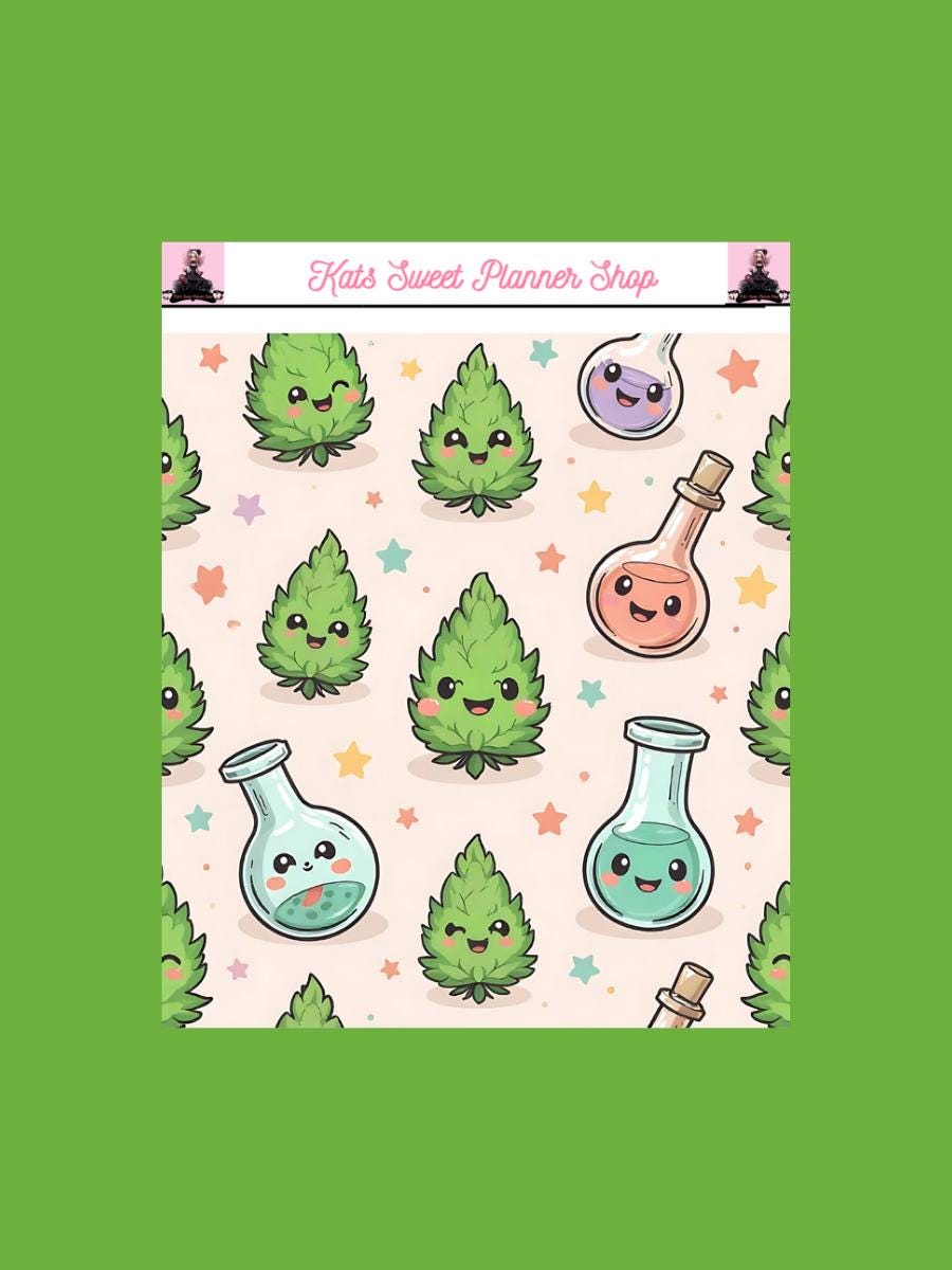 Buds Sticker Tear Sheets