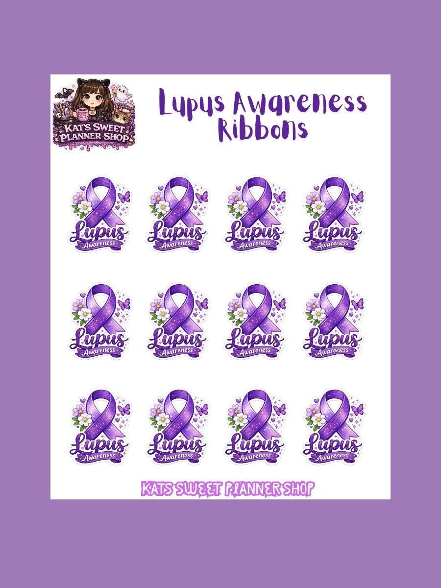 Lupus Awareness Ribbons