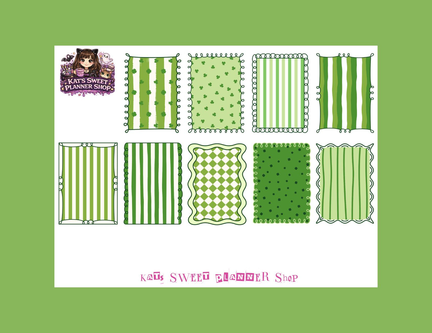 St. Patrick's Day Frames