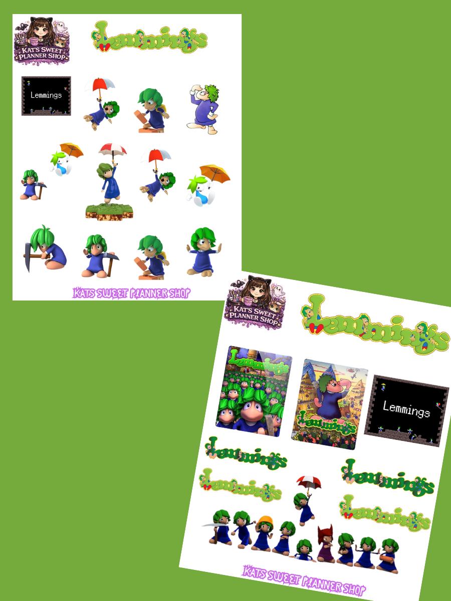 Lemmings Deco Set