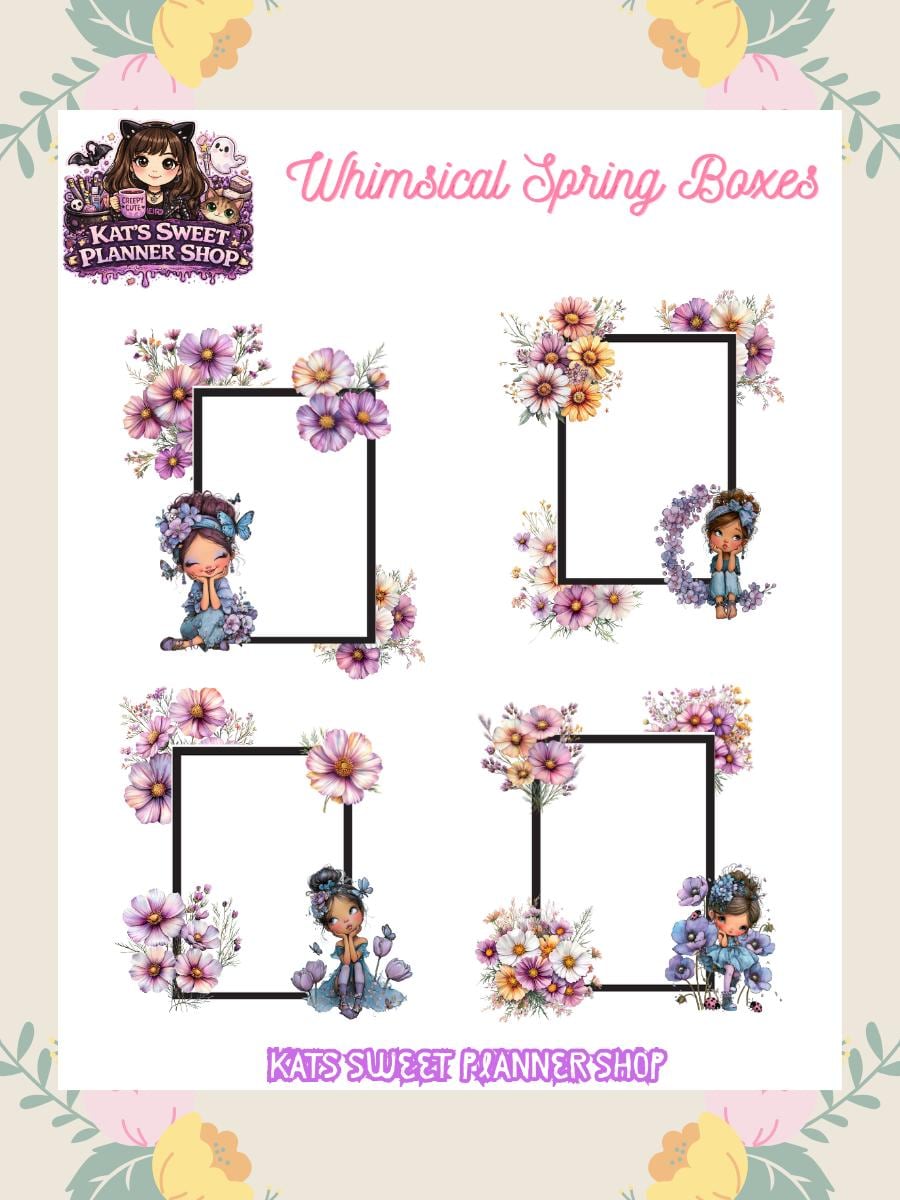Whimsical Spring Boxes