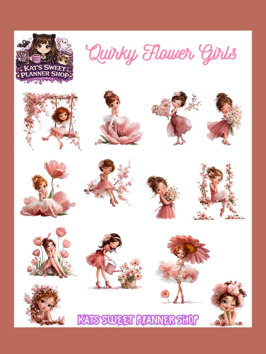 Quirky Flower Girls