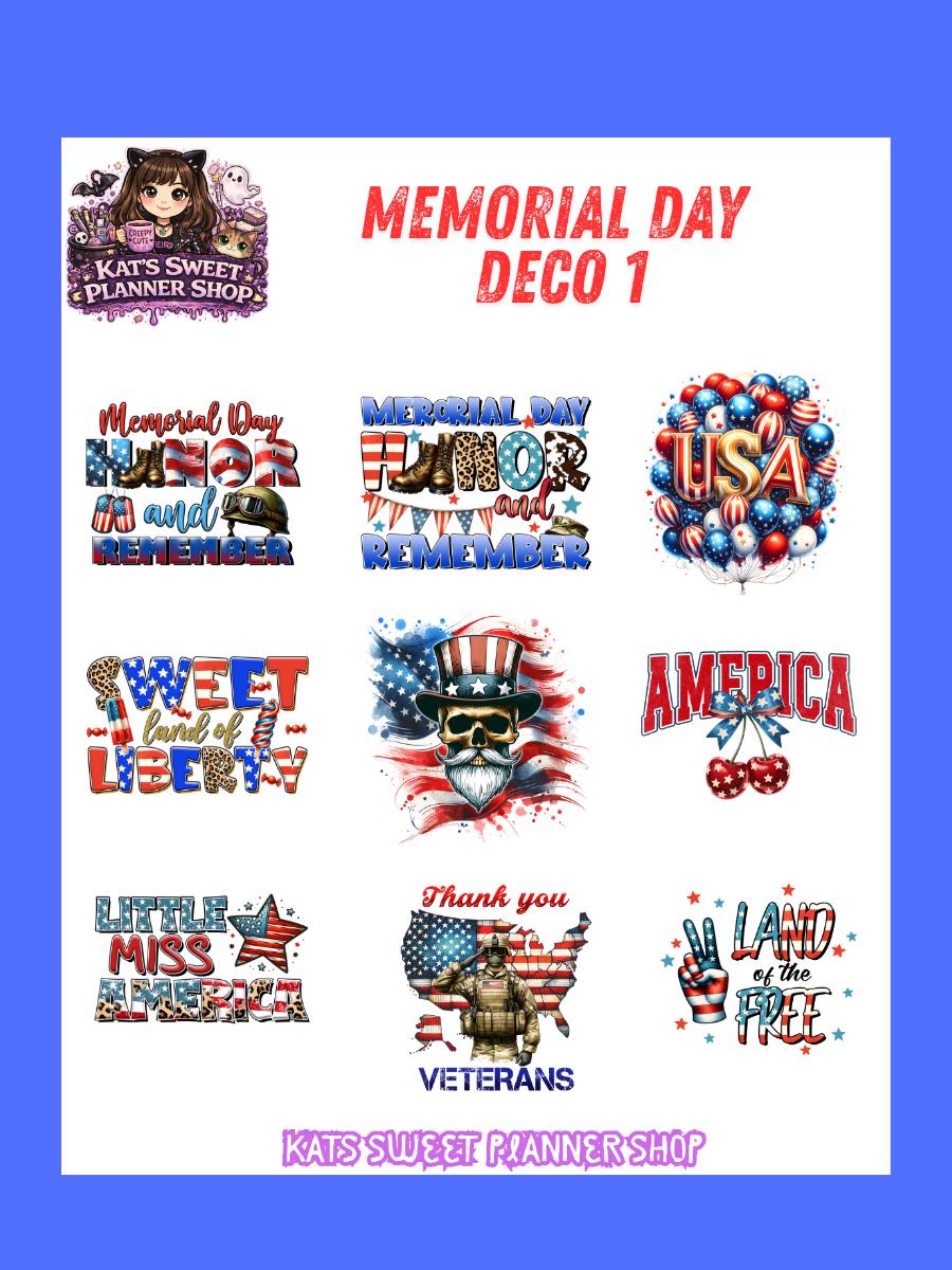 Memorial Day Deco