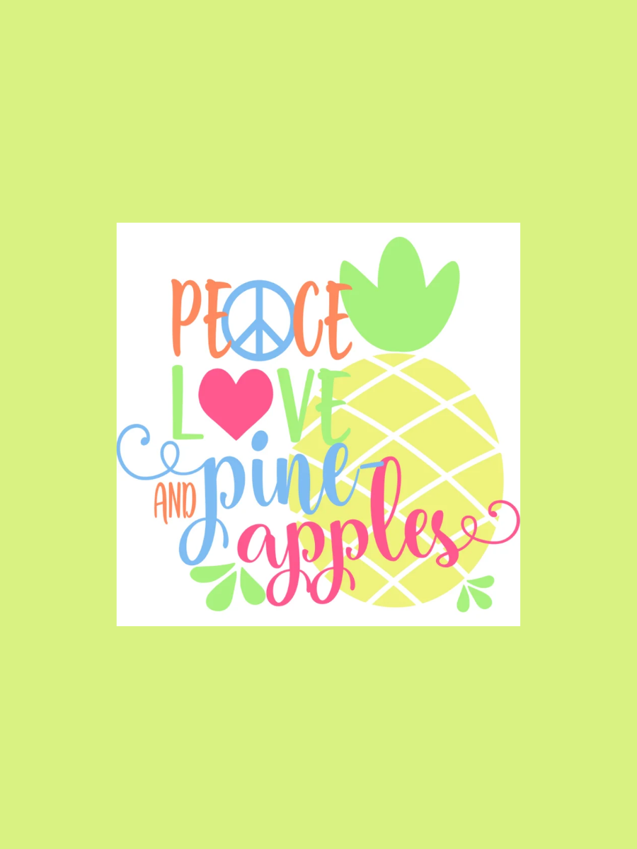 Pineapples Die Cut