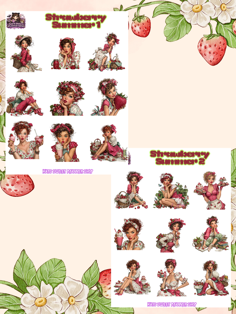 Strawberry Summer Deco