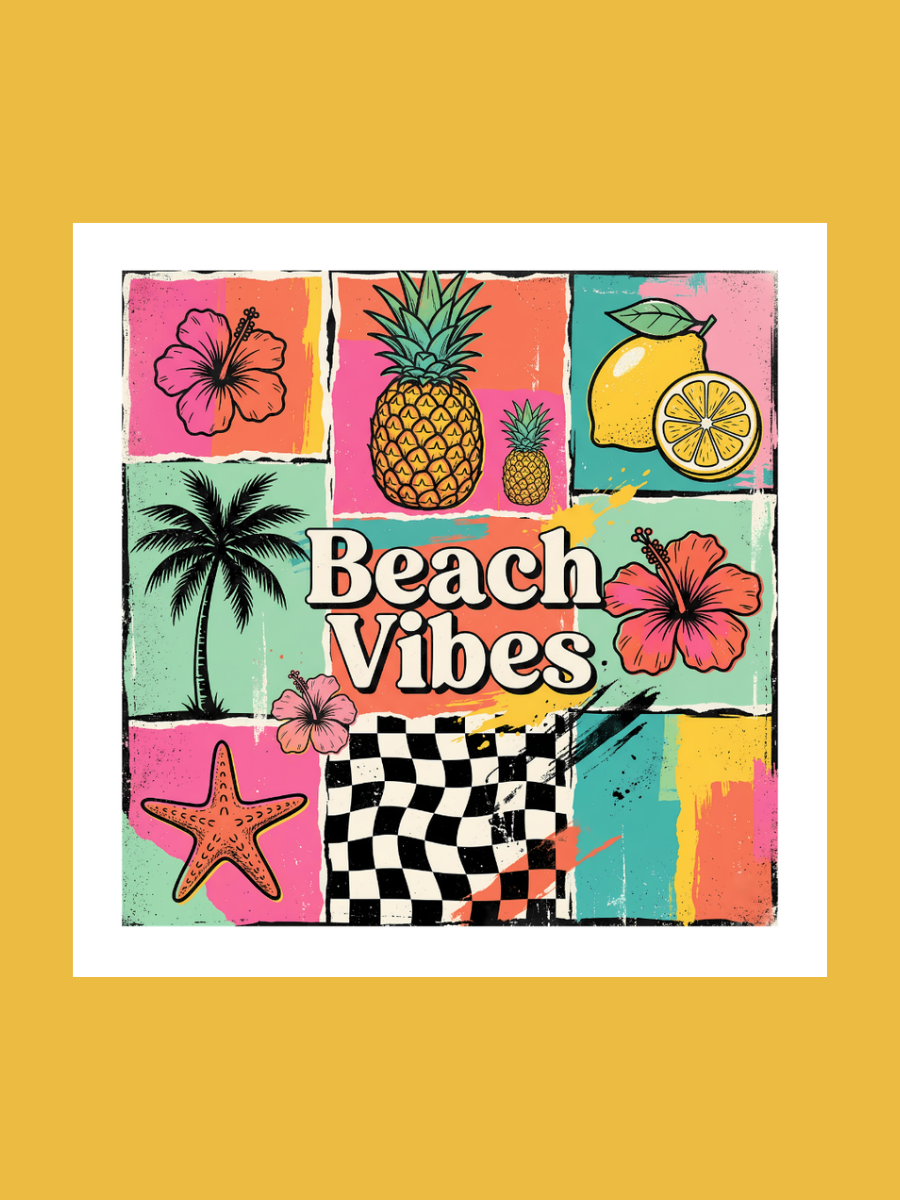 Beach Vibes Die Cut