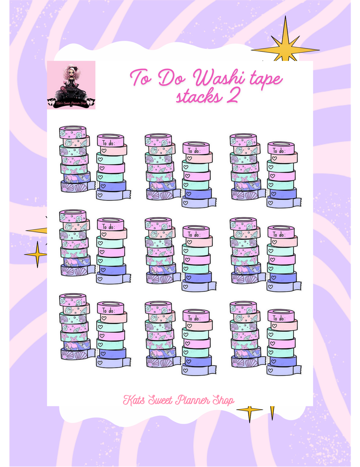 To Do Washi Tape Sticks 2
