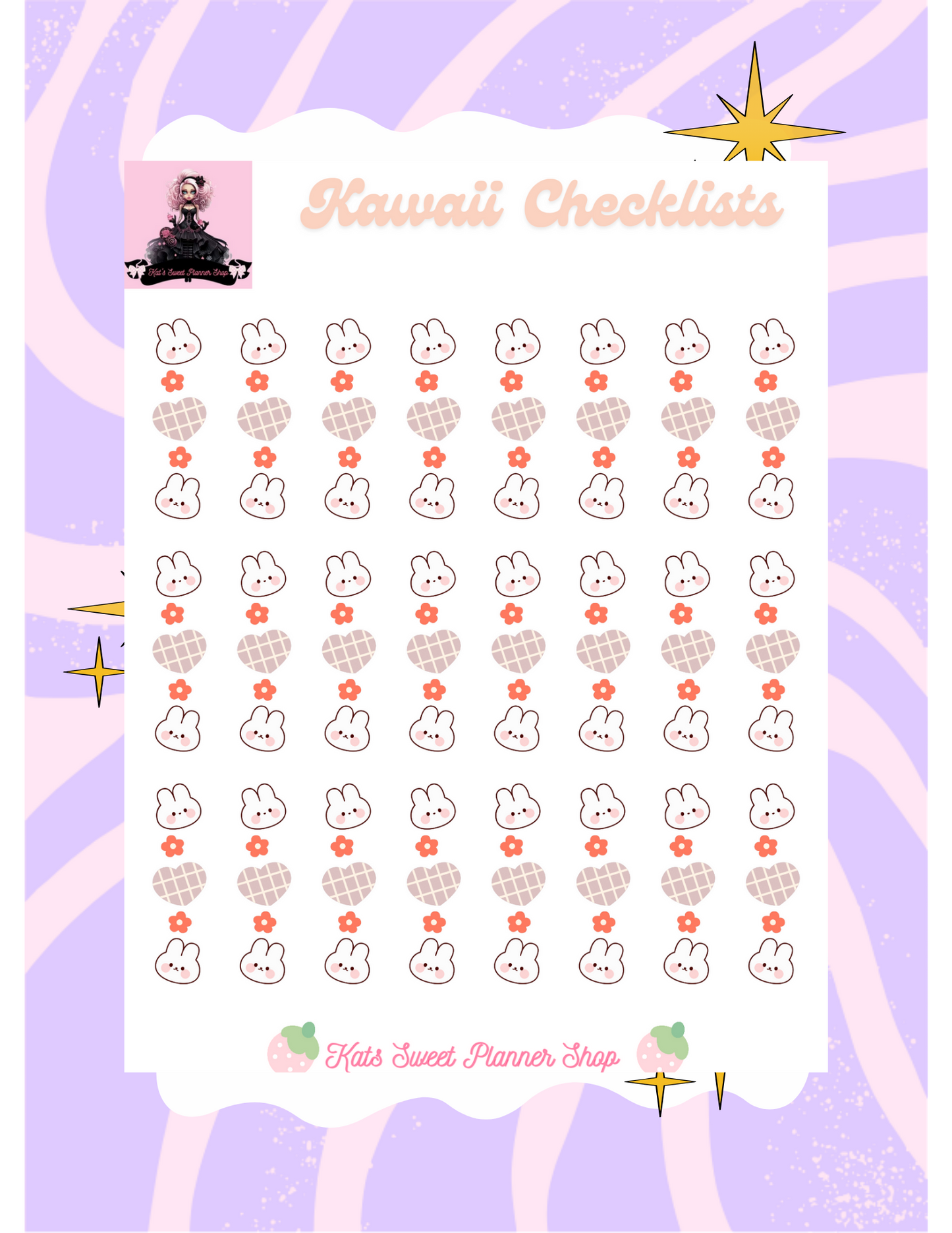 Kawaii Checklists