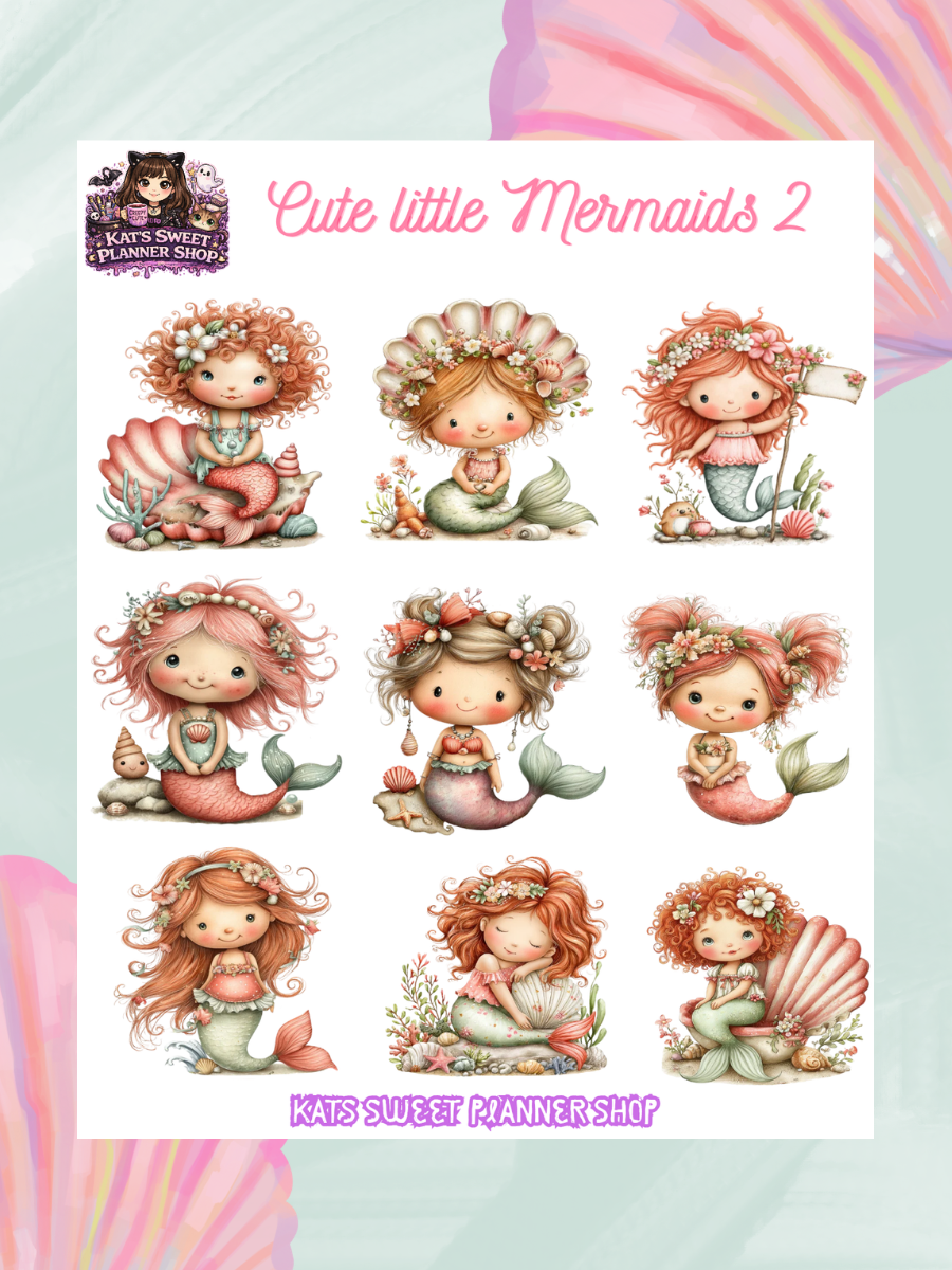 Cute Little Mermaids