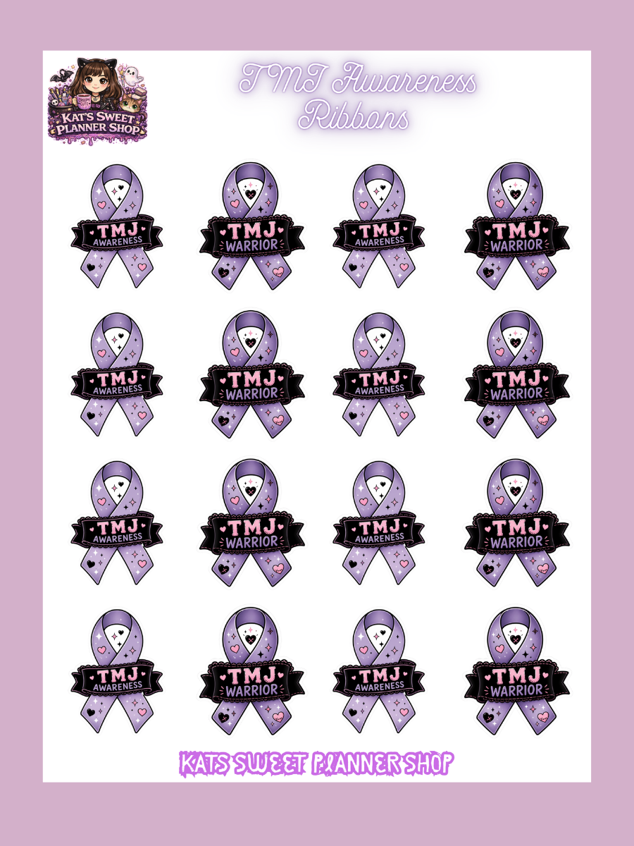 TMJ Awareness Ribbons