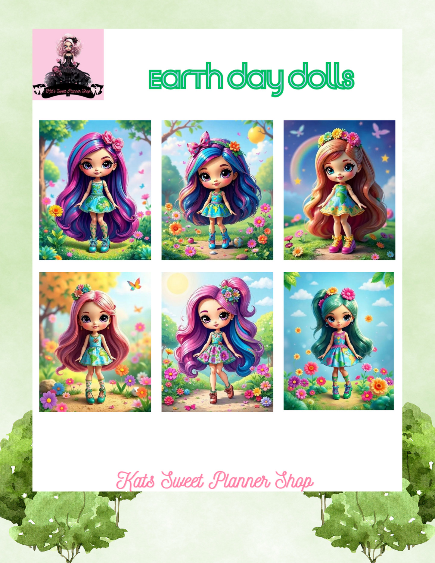 Earth Day Dolls