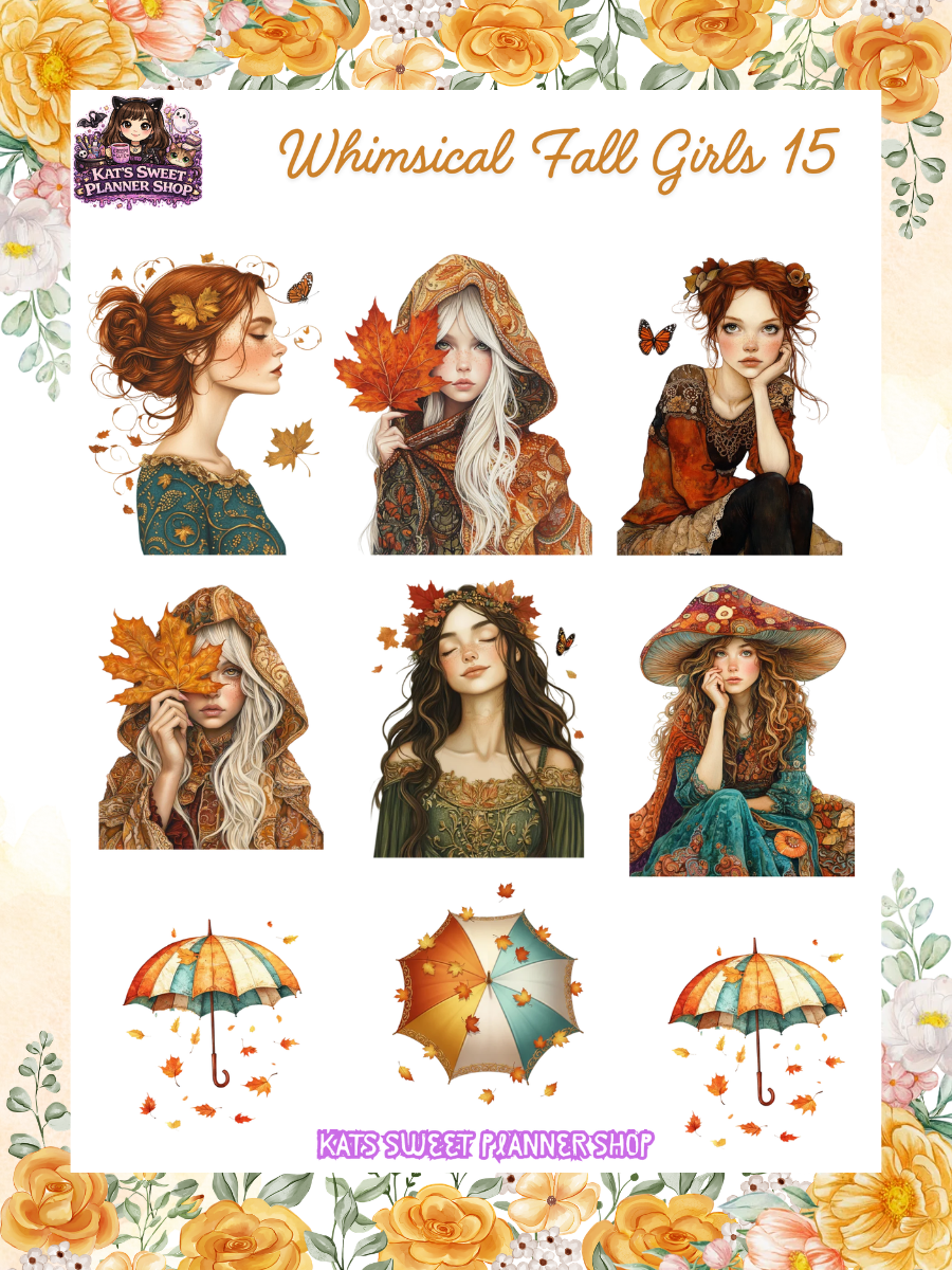 Whimsical Fall Girls