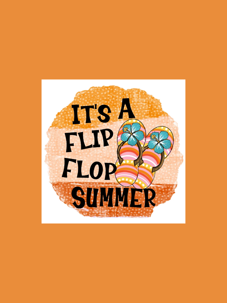 Flip Flop Summer Die Cut