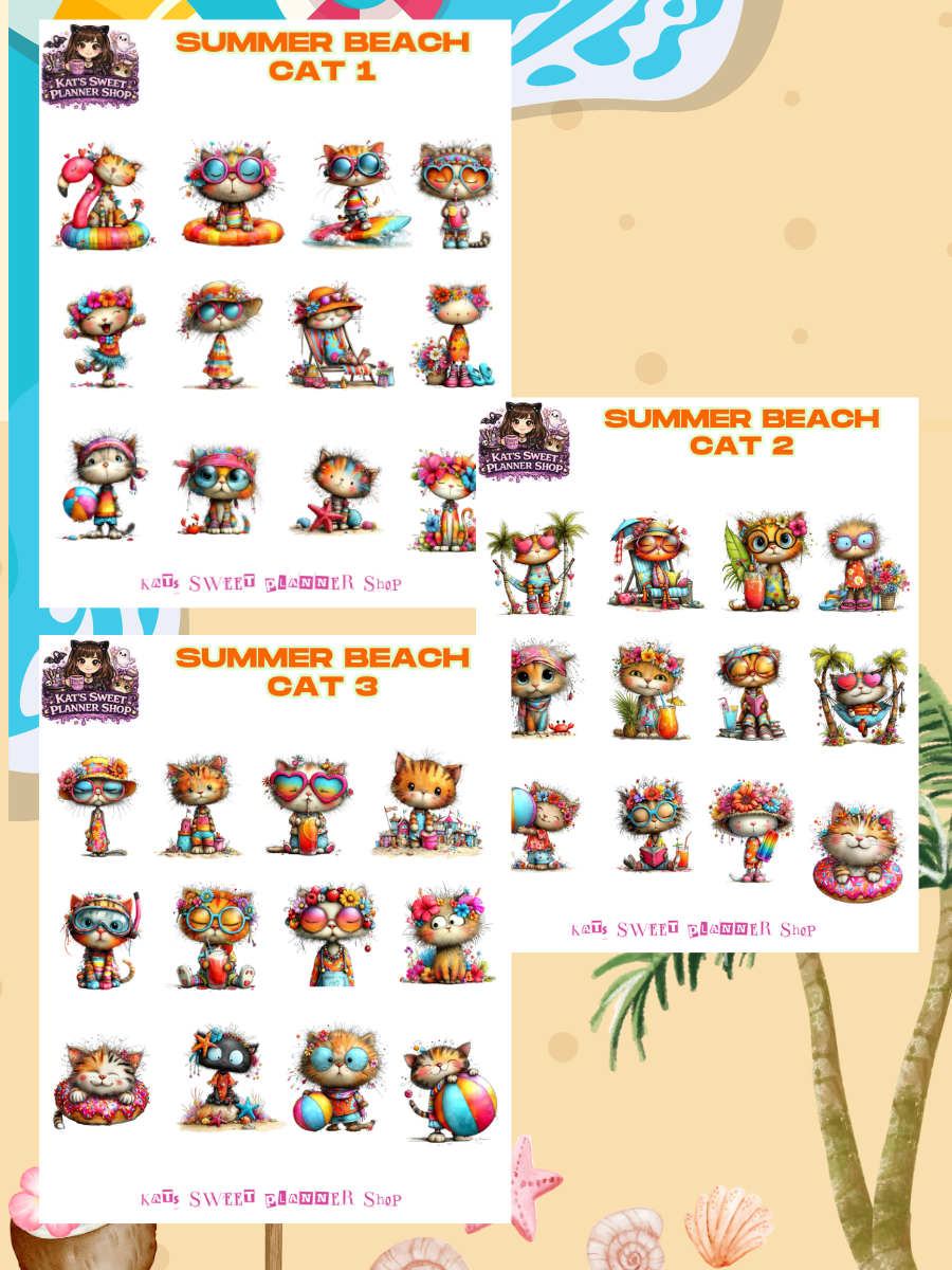 Summer Beach Cat