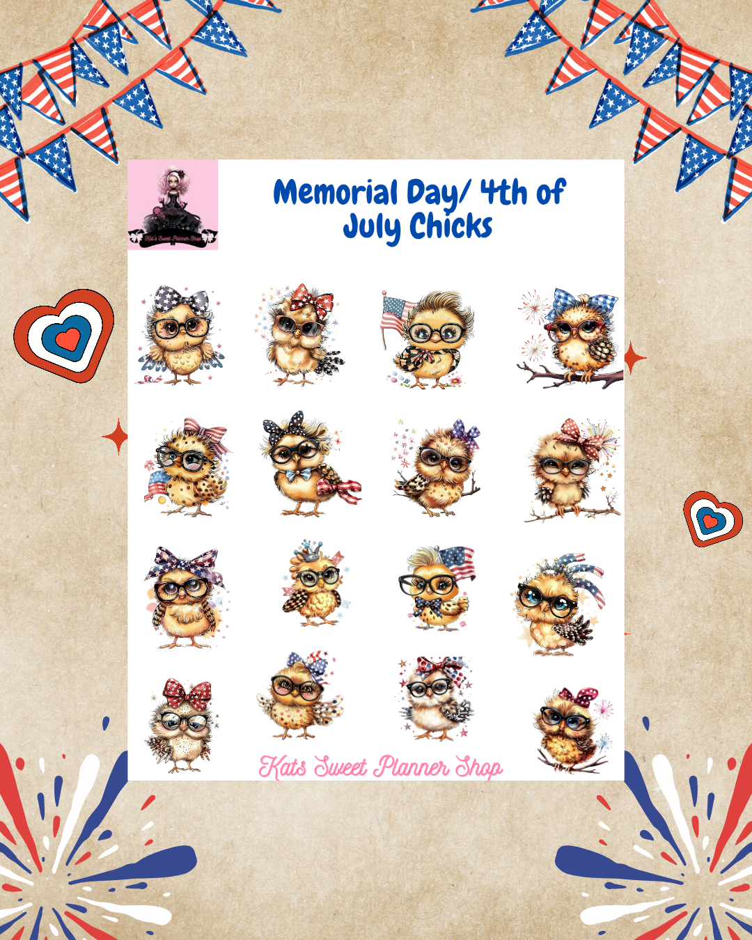 Memorial Day/4th of July Chicks