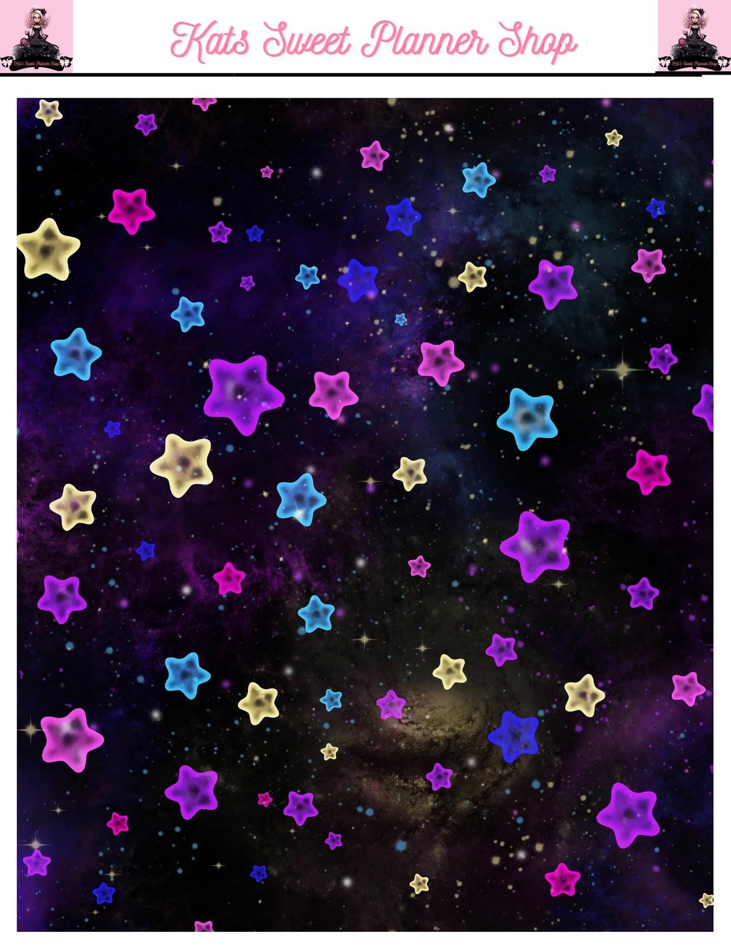 Space Treats Tear Sticker Sheets