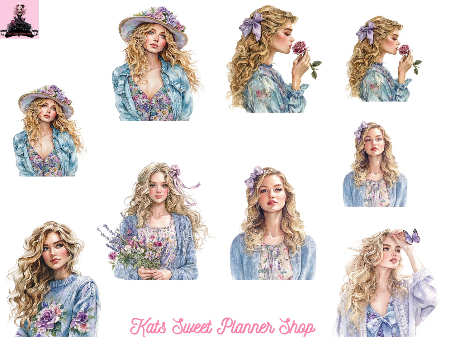 Hello Spring Deco Girls