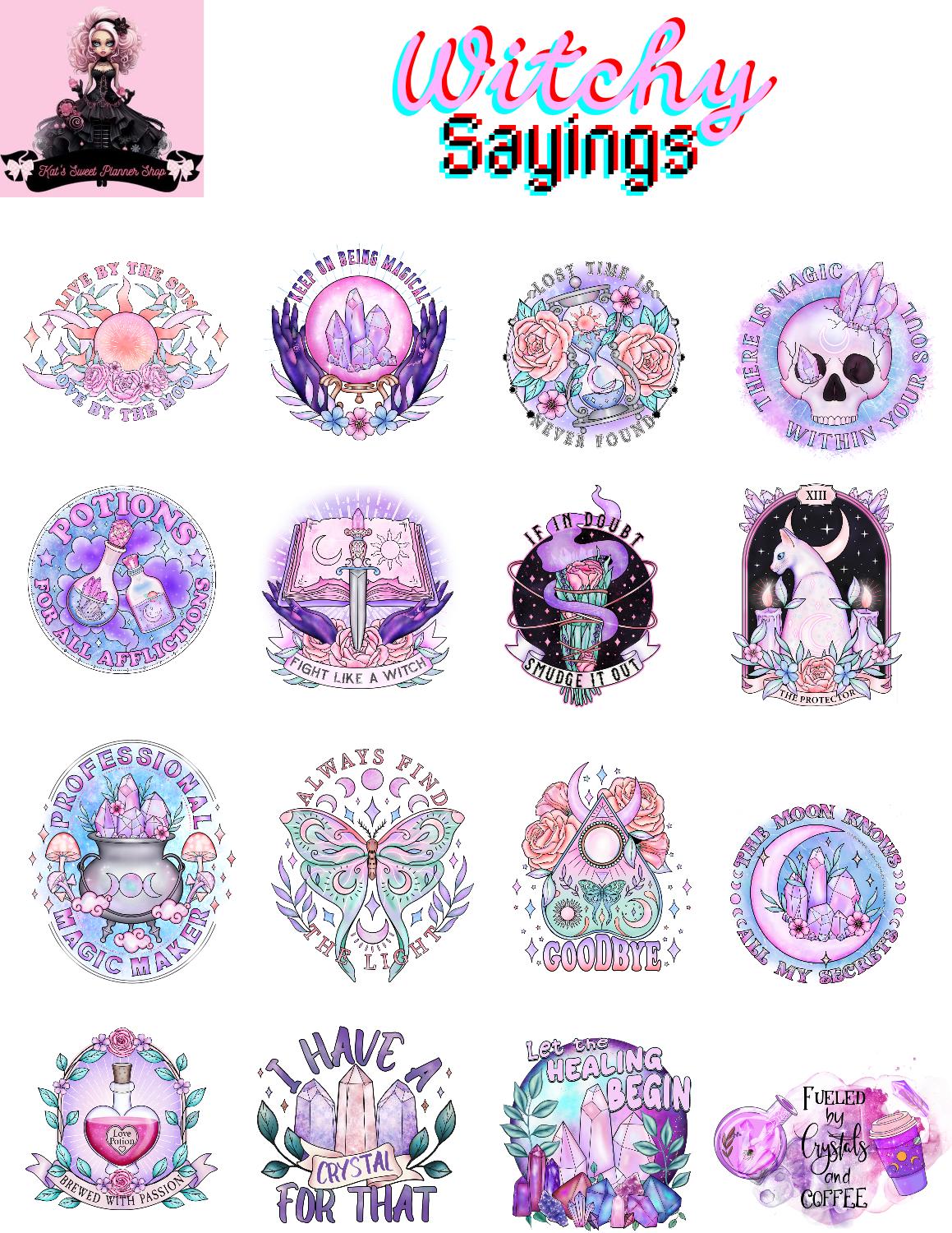 Witchy Sayings