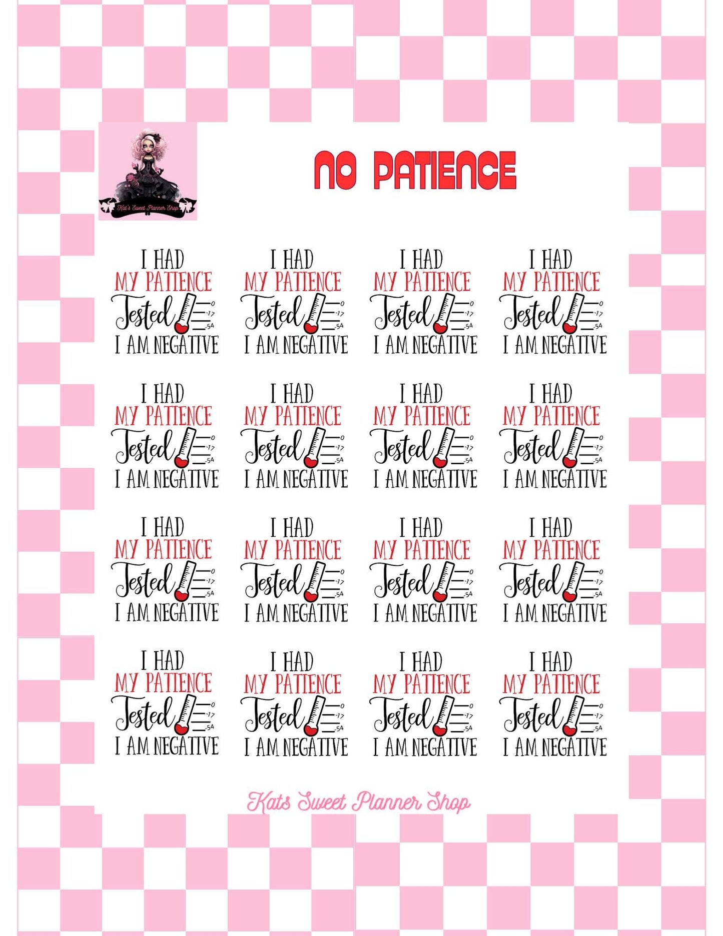 No Patience