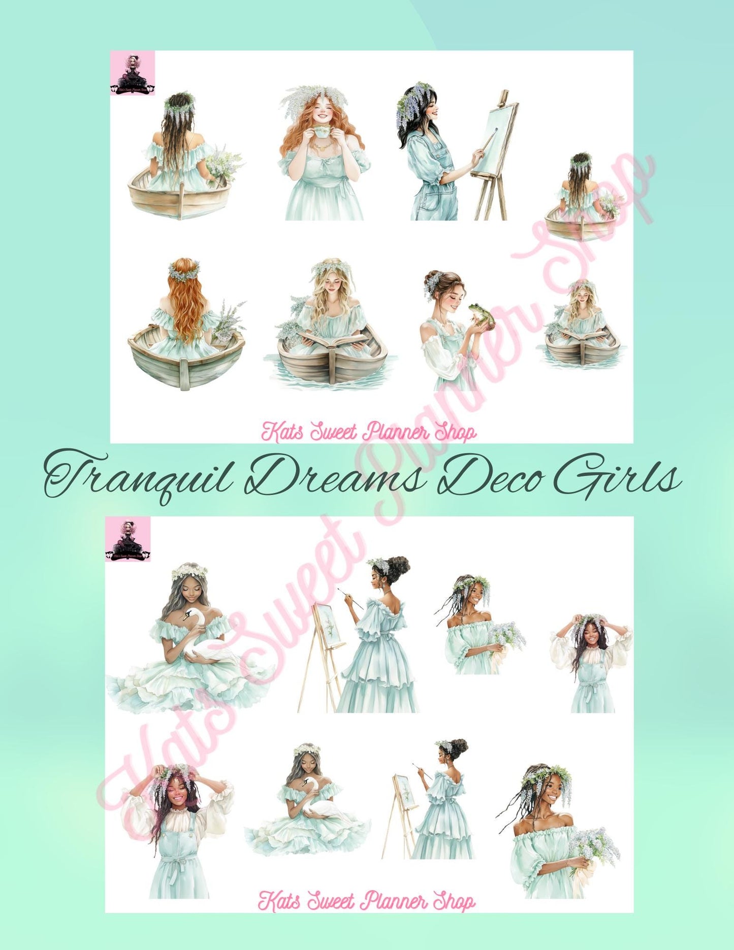 Tranquil Dreams Deco Girls