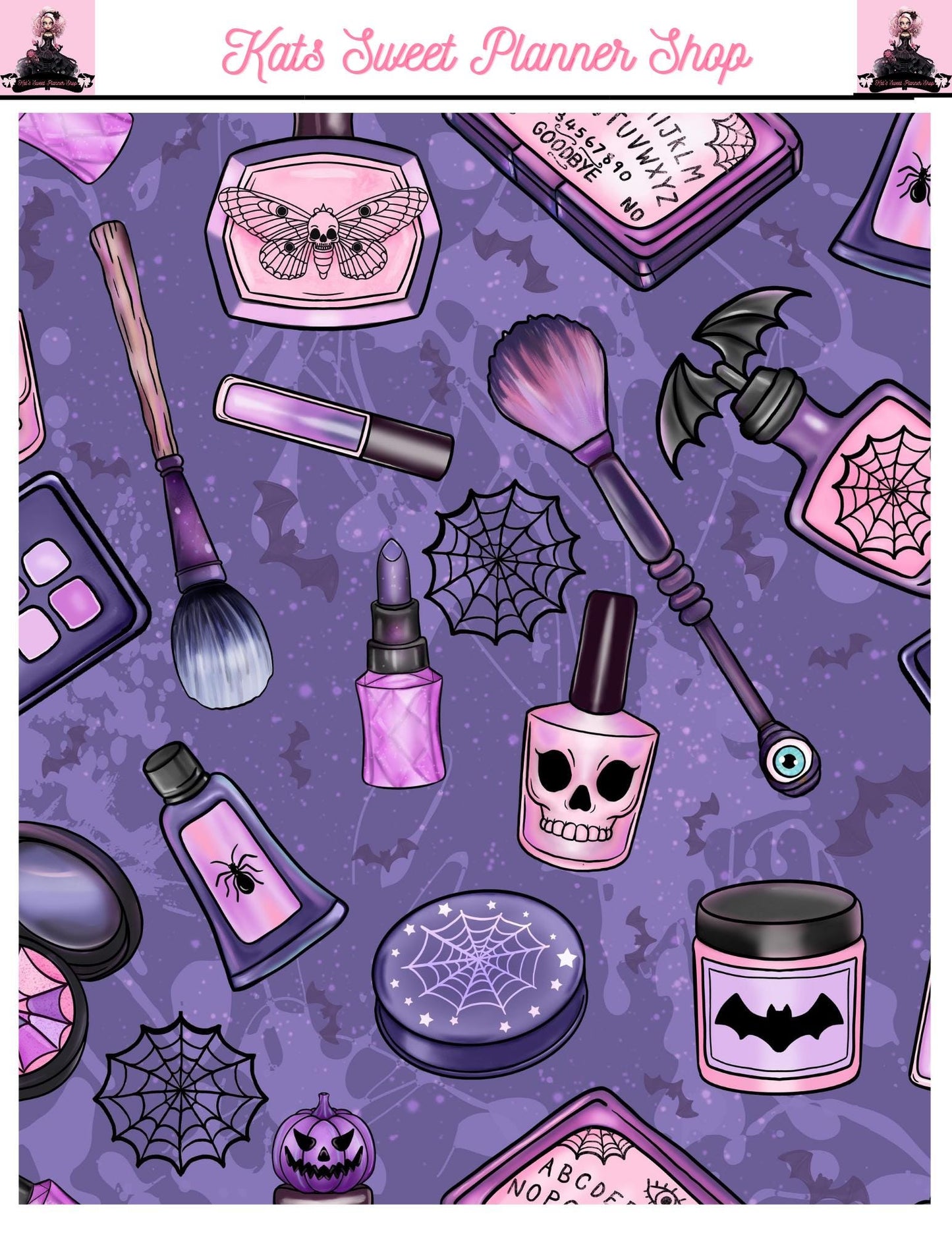 Glamour Goth Sticker Tear Sheets