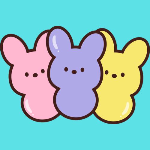 Peeps Die Cut Sticker