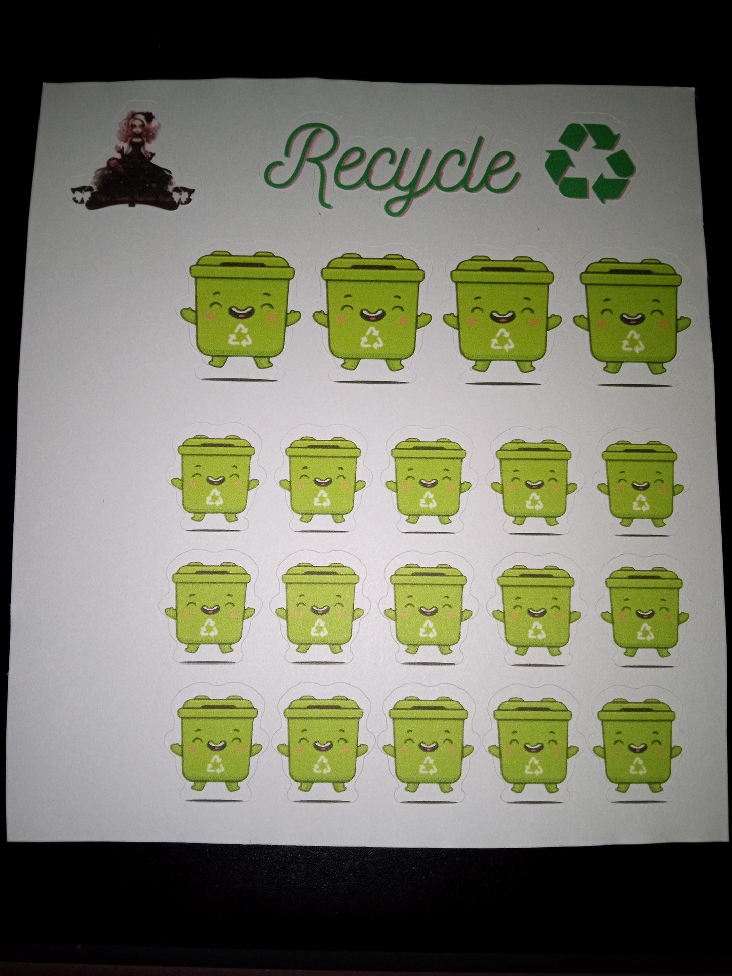 Recycle Sticker Sheet