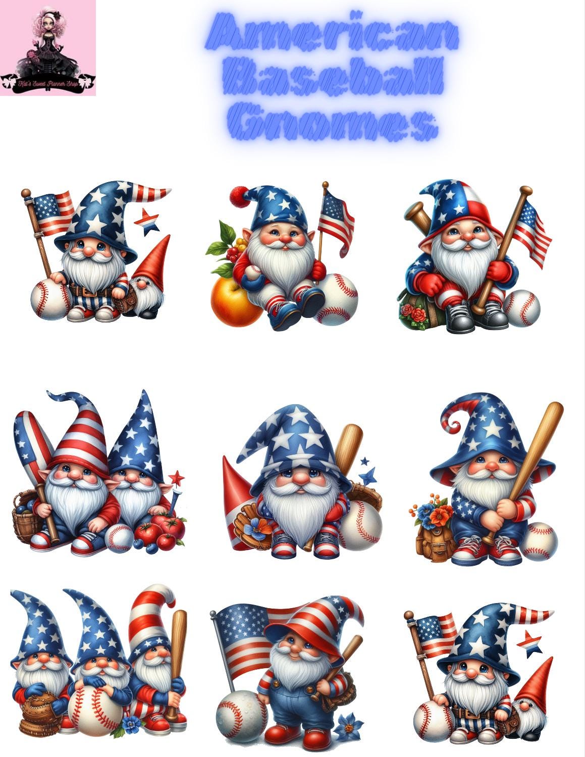 American Baseball Gnomes
